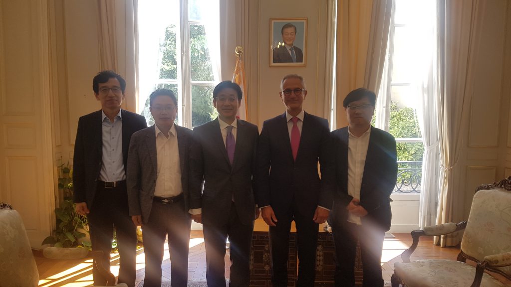 EMBA a l'ambassade de coree
